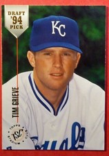 1994 Topps Stadium Club Draft Picks - Tim Grieve #90 (Royals)