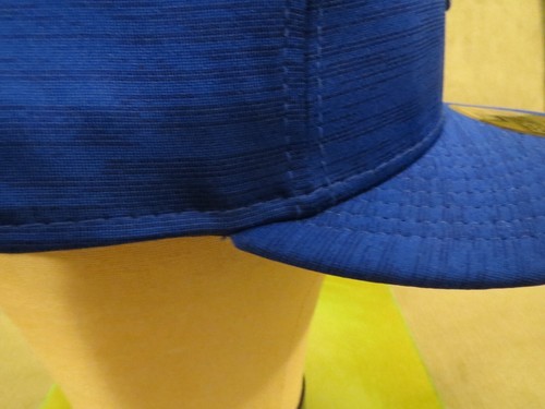 New Era NY Mets Two Toned Lines Blue Synthetic Blend Fitted Hat, Size 7 1/2 - Picture 16 of 20