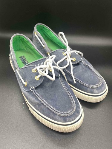 Sperry Womens Denim Blue Jean Slip On 