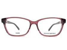 Banana Republic Eyeglasses Frame CLARE YKZ Pink Brown Cat Eye Full Rim 53-15-135