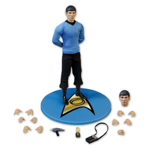 スタートレック ミスター・スポック 1/12アクションフィギュア ONE12 s-l400.jpg