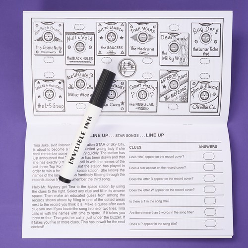 Mr Mystery Invisible Ink Book - Picture 7 of 9