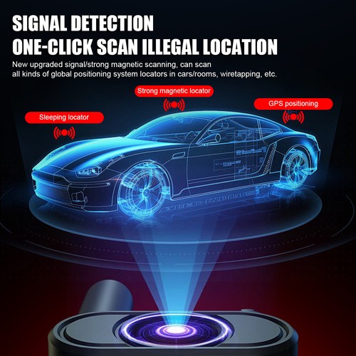 Anti-Spy Camera Wireless RF Detector GSM Bug GPS Tracker Finder Scanner Device~ - Picture 10 of 12