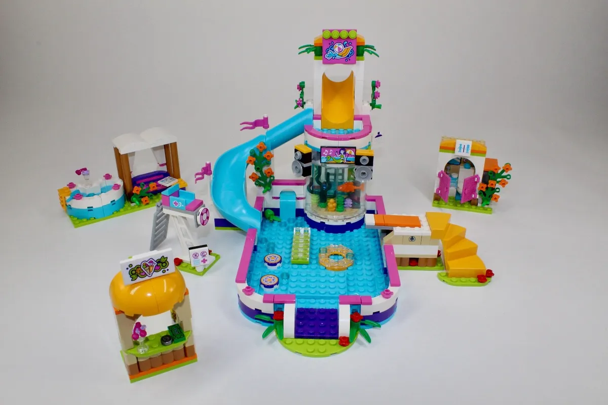 temperament Rustik Bedrag LEGO FRIENDS: Heartlake Summer Pool (41313) Used Set/100%  Complete/Manual/No Box 673419265089 | eBay