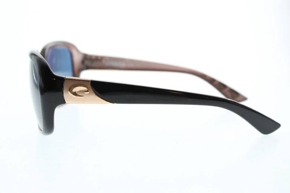 Costa Del Mar Gannet preto hibisco polarizado GNT 132 58/17-135 mm arranhado - Imagem 3 de 4