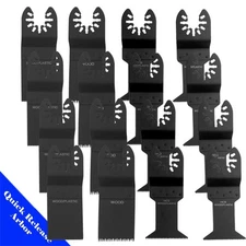 16 Saw Blade Oscillating MultiTool Wood Metal Work DIY Universal Fit