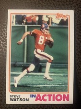 1982 Topps - In Action Steve Watson #91 (RC)