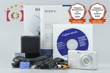 Sony Cyber-Shot DSC-W190 Silver 12.1 MP Digital Camera Japanese Language Only 