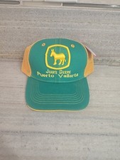 JUAN'S DEERE Puerto Vallarta Baseball Cap – Green Adjustable – Brand New