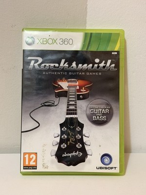 Rocksmith Authentic Guitar Games Xbox 360 Konsole Videospiel / Spielen lernen