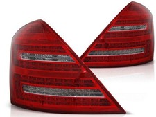Tuning LED taillights suitable for Mercedes S-Class W221 2006-2009 with white...