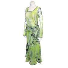 Jean Paul Gaultier Soleil Degas Ballerinas Mesh Top Skirt Set S/M Y2K 2004