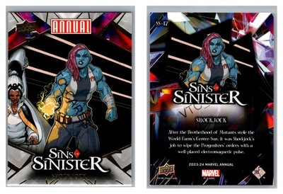 Shockjock Sins Of Sinister 2023-24 Upper Deck Marvel Annual #SS-17