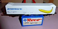 Roco 46880 H0 Carrello Refrigerato INTERFRIGO Banane DB Epoca 4/6 Buono in OVP