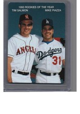 1994 Mother's Cookies Mike Piazza Tim Salmon #2
