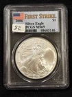 2006 Silver Eagle S$1 First Strike MS69 PCGS