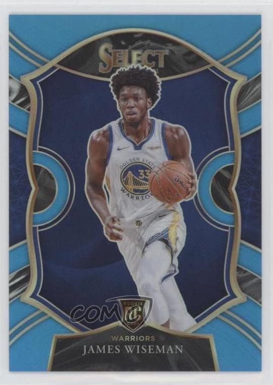 2020 Panini Select Concourse Light Blue Prizm 99/299 James Wiseman Rookie RC 0l8