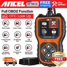 ANCEL AS200 OBD2 Scanner Code Reader Engine Transmission Check Diagnostic Tool