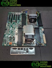Supermicro H11DSI-NT Motherboard,2x AMD EPYC 7251,2 x HS + IO Sheild (Tested)
