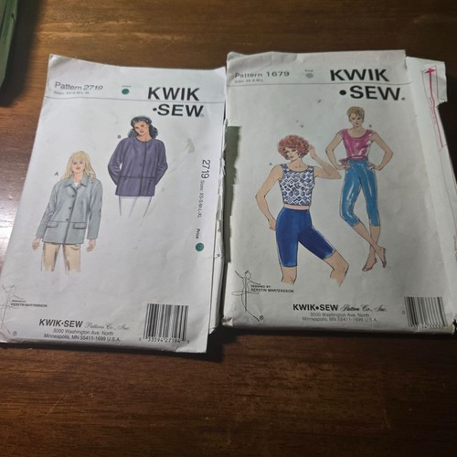 Womens sewing patterns mixed lot leggings, jacket, vintage 80s Unverified - Picture 6 of 7