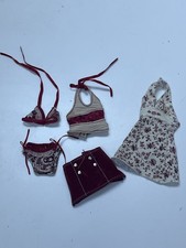 My Scene Barbie Chelsea Spring Break Dress To Skirt Doll Clothes Bundle