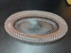 anchor hocking miss america pink depression glass 10 in oval celery tray