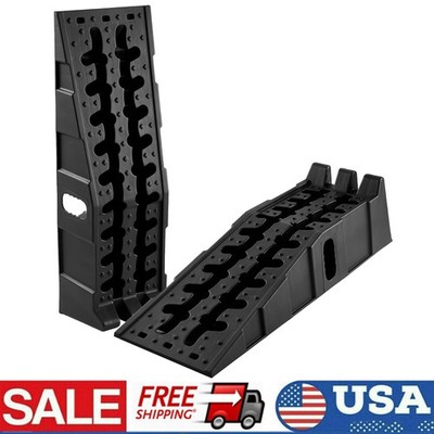 2 Pack 12000lbs Heavy Duty Car Ramps for Oil Changes 8.6'' High Lift Service Ramp