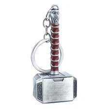 Marvel Avengers Thor Hammer Mjolnir Metal Keychain Cosplay | Free Shipping