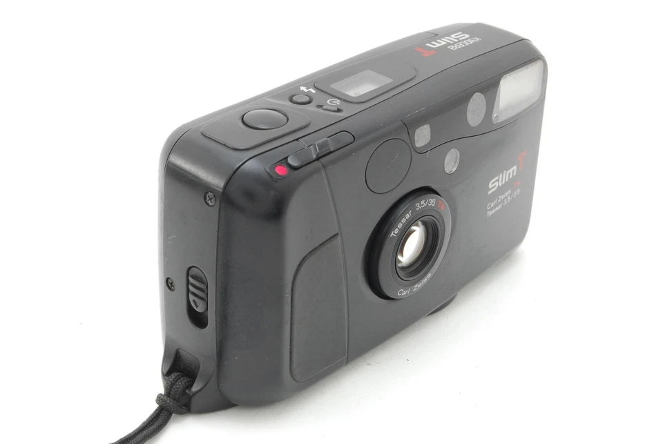 【NEAR MINT-】 Kyocera Slim T Yashica T4 35mm Point & Shoot Camera From JAPAN - Image 3 of 4