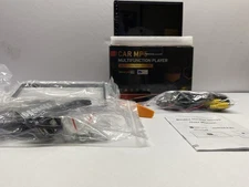 Double Din Car Stereo With Wireless AppleCarPlay AndroidAuto With Backup Cam 7in