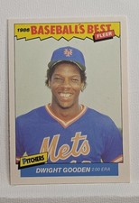 1986 Fleer Baseball's Best Sluggers vs. Pitchers - Dwight Gooden #11