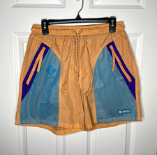 Columbia Men s M Colorblock Riptide Retro Shorts - 80s 90s Vintage Inspired