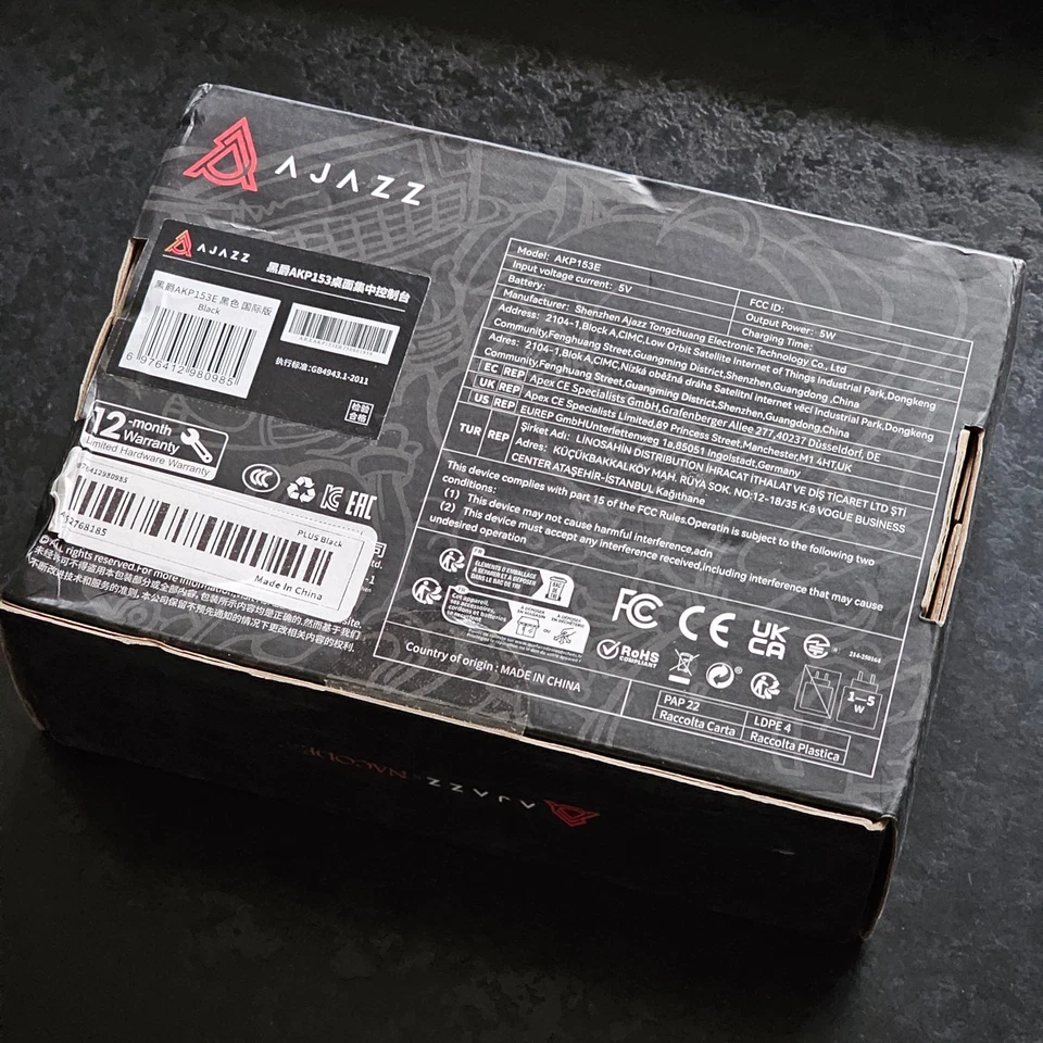 AJAZZ AKP153 Stream Studio Controller Keypad Type-c Wired, 15 Macro LCD Key - Image 3 of 4