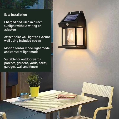 LED Solar Power PIR Motion Sensor Wall Lights Outdoor Garden Security Lamp -2025 - Picture 67 of 550