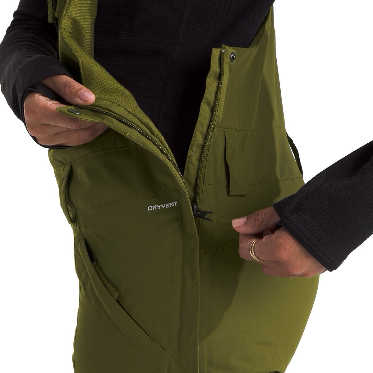 The North Face Freedom Insulated Bib Forest Olive NF-0A5AD2PIB