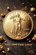 Random Year - 1 oz Gold American Eagle $50 US Mint Coin - In Stock 1399.99 per troy oz