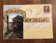 Romantic New Orleans Souvenir Postcard Booklet