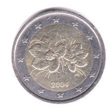 Finnland 2 Euro 2004 Kursmünze - Umlaufmünze - Finland - Suomi 2 Euro coin
