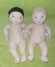IKEA 2x Lekkamrat Puppe Stoffpuppe hellhäuti...
