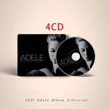 Pop Adele Adkins Music CD 30 21 Greatest Hits Album 4pcs Music Record Cosplay Wa
