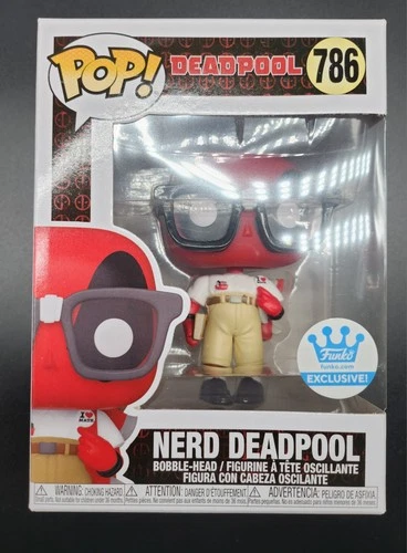 Funko Pop: Marvel - Nerd Deadpool #786 Funko Shop Exclusive