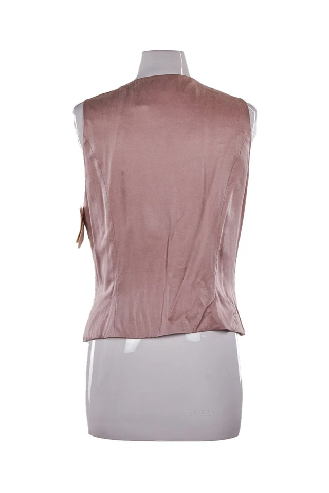 Abrigos y chaquetas chalecos para mujer Dana Buchman 14 rosa viscosa Foto 2 de 2