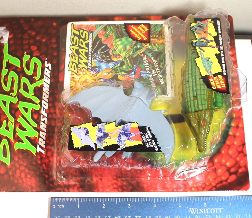 Transformers Beast Wars OPTIMUS PRIMAL vs. MEGATRON Multipack - Sealed (1996) - Image 2 of 4