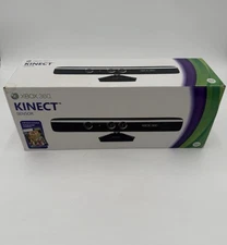 Microsoft Xbox 360 Kinect Sensor 7pcLOT w/ KINECT ADVENTURES & SPORTS & 4 MORE  