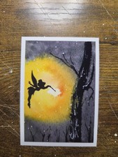 ACEO *Art PrintOriginal Art Disney Tinker Bell Watercolor. Art Card