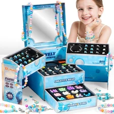 Charm Bracelet Making Kit for Girls Ages 8-12, DIY Jewelry Making Kit & Craft...