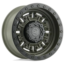 20X9.5 Black Rhino ABRAMS 5X5.0 -18MM OLIVE DRAB GREEN