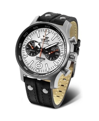 VOSTOK EUROPE Men Analog Quartz Casual Watch Classic Dress White Dial Waterproof