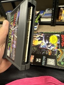 Syndicate (Atari Jaguar, 1995) Game & Box