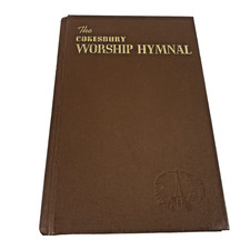 Vintage Cokesbury Worship Hymnal Hardcover 1966 Abingdon Press Church Hymn Book
